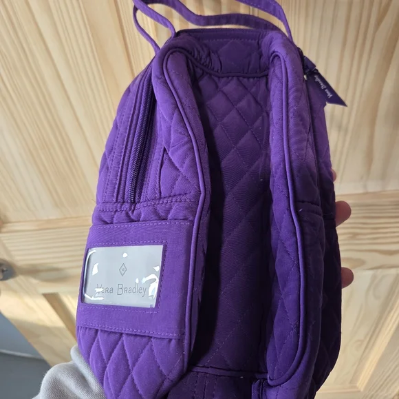 New with tags purple Vera Bradley insulated lunch box - Picture 8 of 9